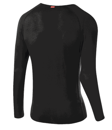 TRANSTEX LIGHT Herren-Langarmshirt / black / 46