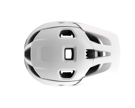 LAZER Unisex MTB Jackal KinetiCore Helm / matte full white / L