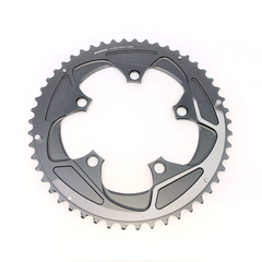 Chainring Rival22 110BCD Non-/Hidden-Bolt (50-34) / silver / 110x50T