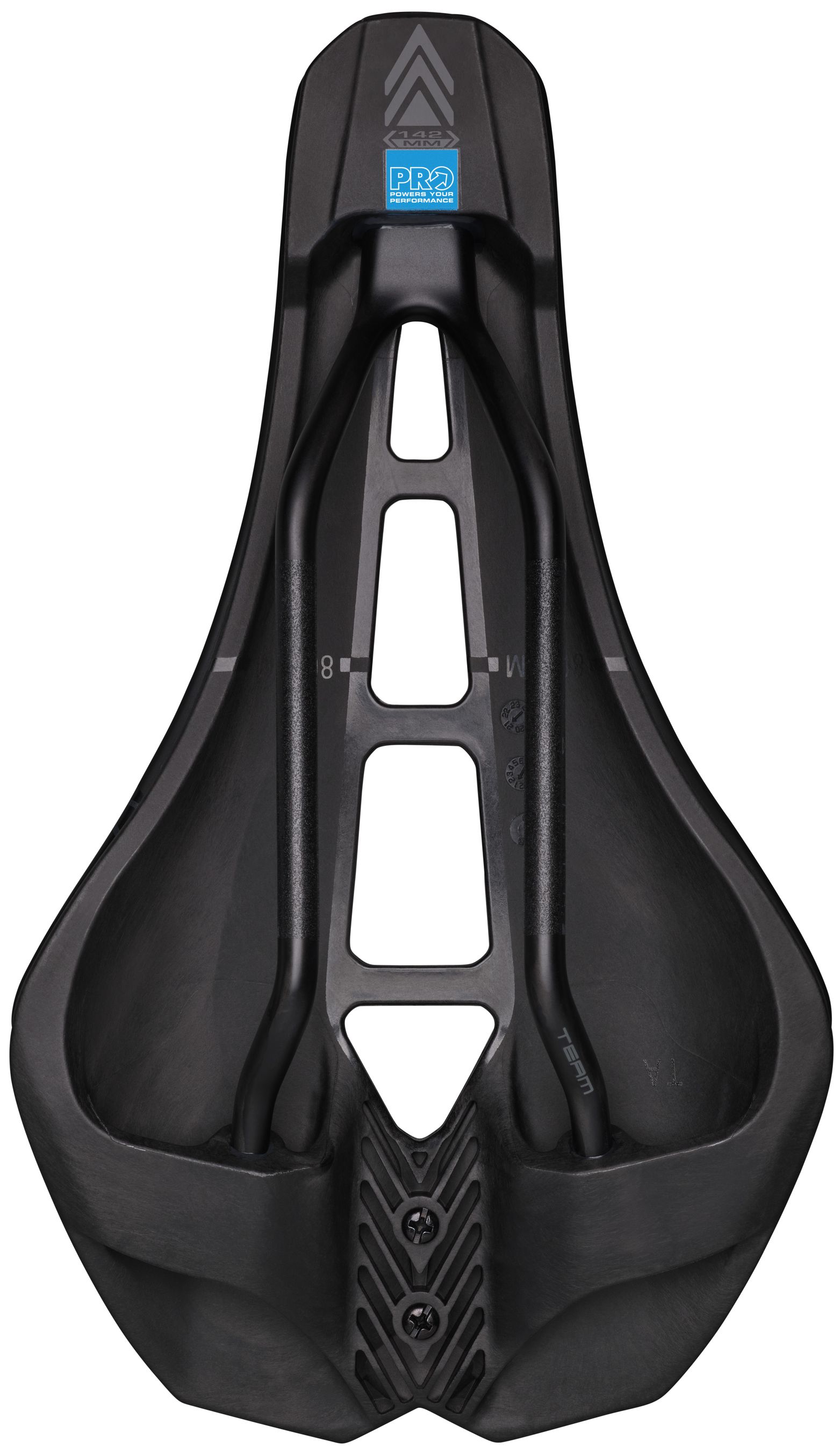 Sattel Stealth Team / schwarz / 152 mm, 167 g