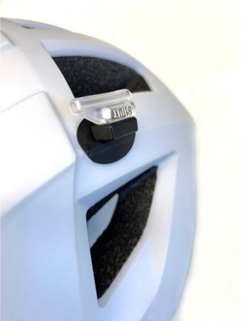 STIQX magnetische Brillenhalterung / schwarz/transparent / M