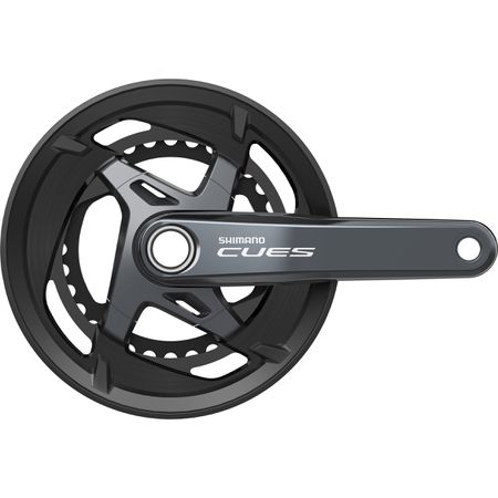 Kettenradgarnitur Cues FC-U8000 Double 11-Gang / schwarz / 170 mm, ja (einfach)