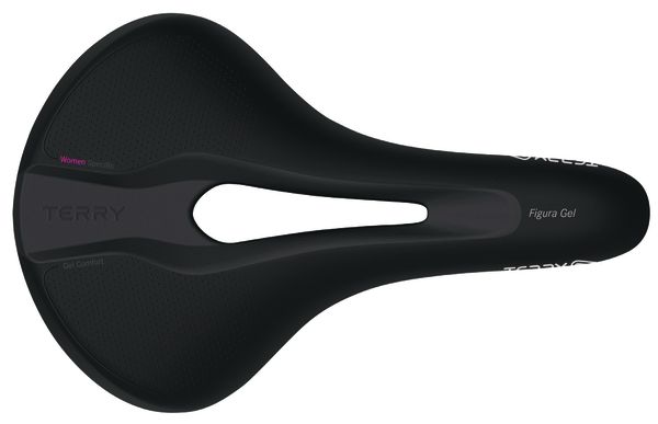 Sattel Figura Gel Lady / schwarz / 167 mm, Standard 9-12 cm
