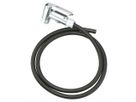 JOE BLOW ACE DX SMARTHEAD Alu-Pumpenadapter mit Schlauch / silber schwarz