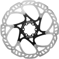 CATALYST PRO Bremsscheibe 6 Loch / silber/schwarz / 220mm