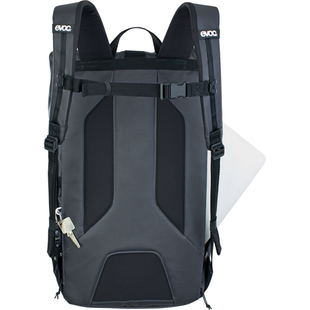 Duffle Backpack 26L / carbon grey/black