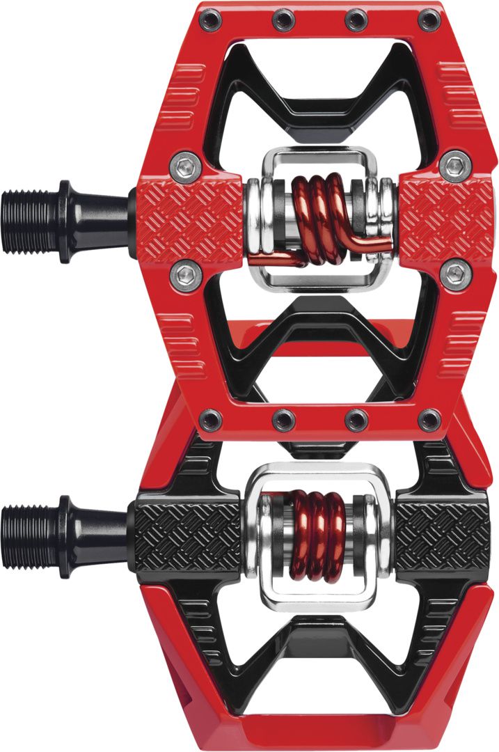 Double Shot 3 Pedal mit Pins / rot
