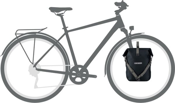 SPORT-ROLLER PLUS Universaltasche (Single) / granite - black / 14.5 L