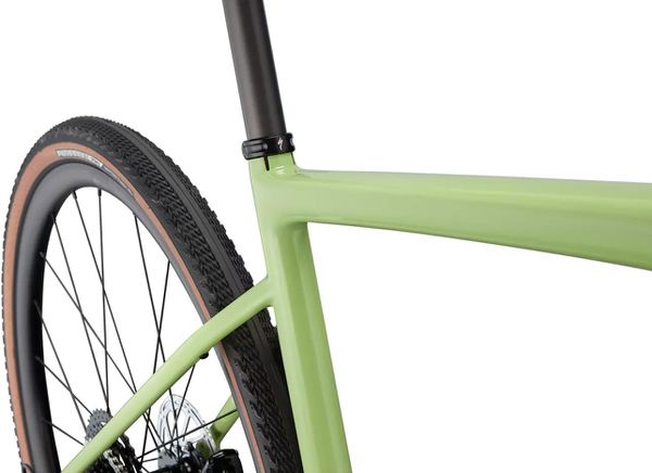 DIVERGE SPORT CARBON Gravelbike / limestone black chrome clean / 56 CM