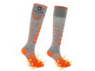 SAVIOR Ski Socks Bluetooth Montreal grey-orange / XL