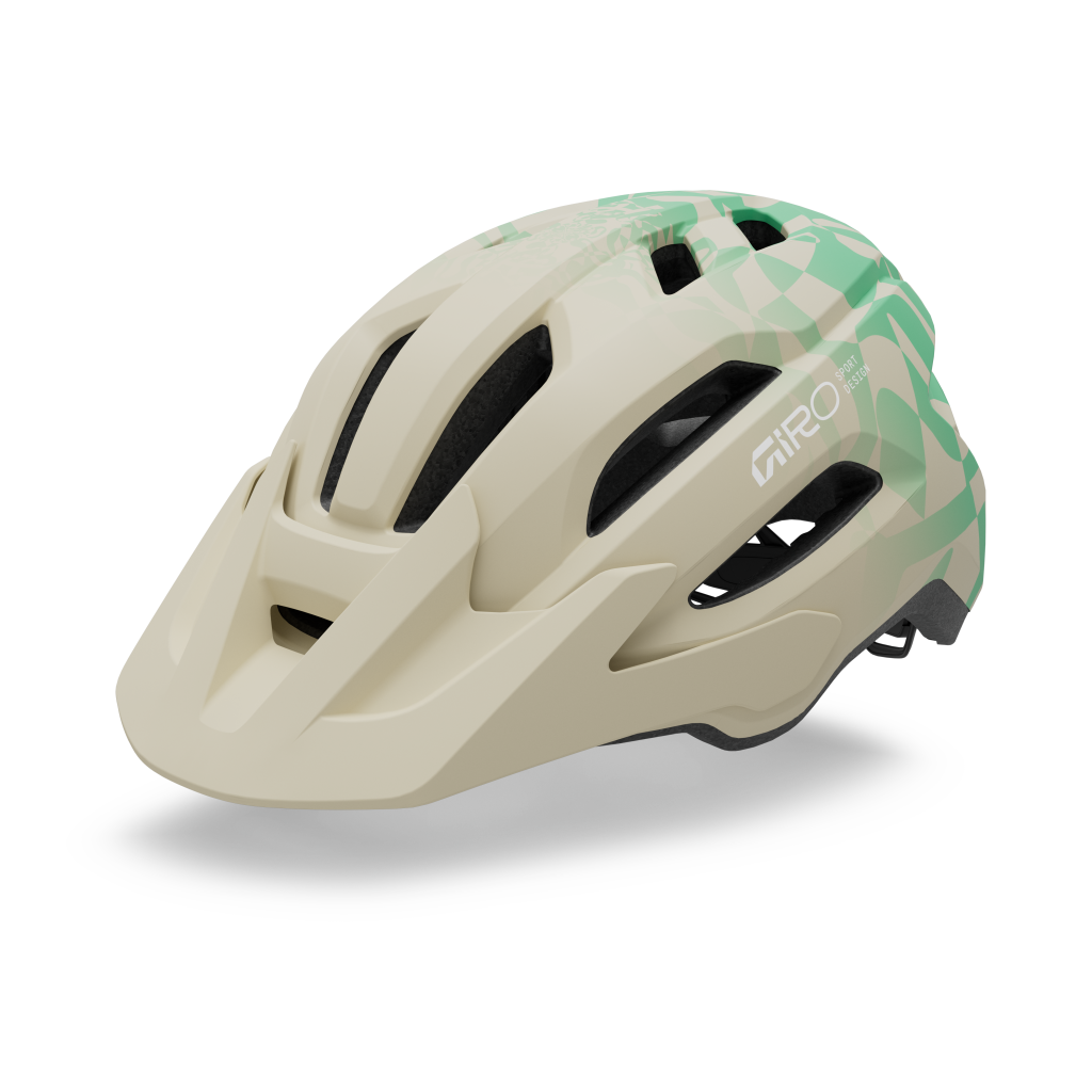 FIXTURE II MIPS Velohelm / matte stone/green rush / UA 54-61
