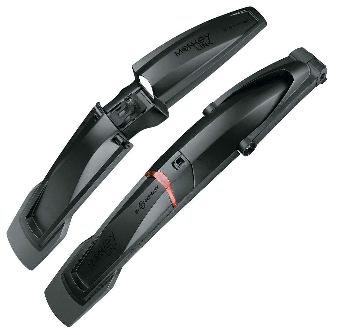 Steckschutzblechgarnitur Fender Connect / schwarz