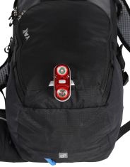 YAK Rucksack 19 + 5 Liter / schwarz grau / 19+5L