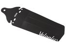 LONGBOARD Hinterradspritzschutz / schwarz