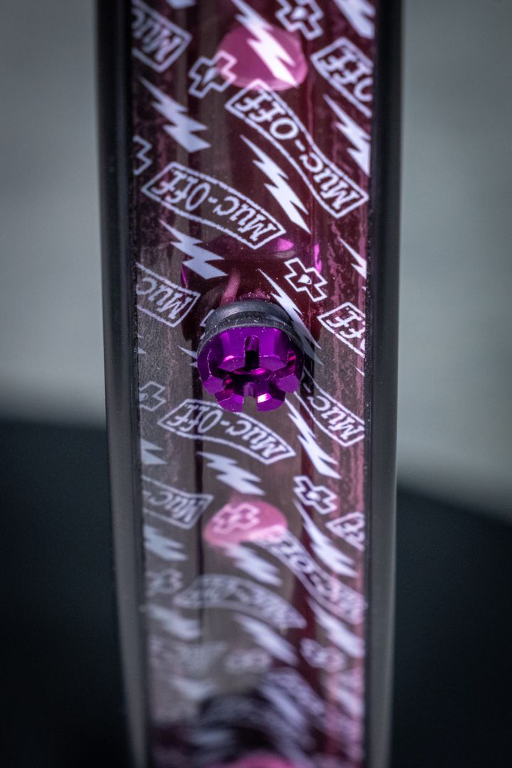 V2 Tubeless Ventil Kit / Purple / 44 mm