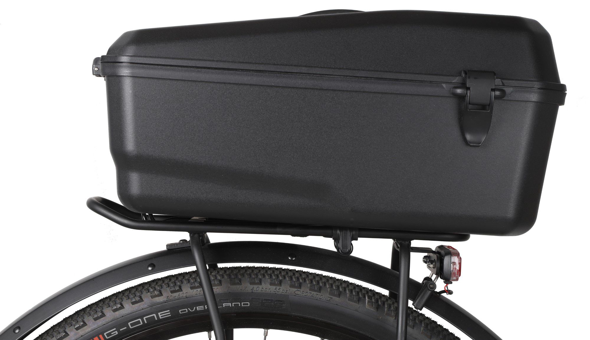 MAXI Gepäckträgerbox / schwarz / 15 L