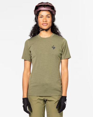 Sweet Protection Hunter Merino SS Jersey W / woodland green / S