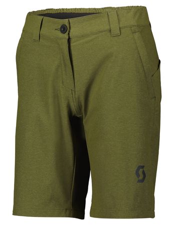 TRAIL FLOW PRO Damen-Bikeshorts / fir green / M