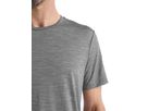 SPHERE II Herren-Merino-Kurzarmshirt / metro hthr / L