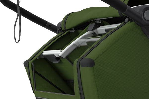 THULE CHARIOT CAB 2 Kinderanhänger / cypress green-black