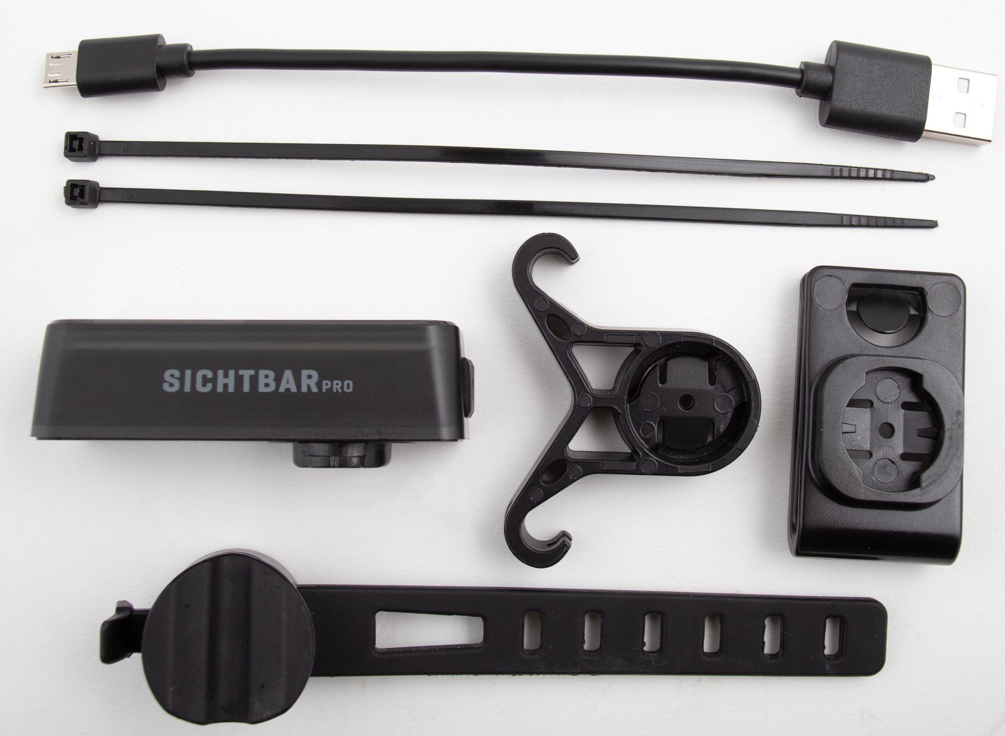 SICHTBAR PRO Rücklicht / schwarz / 54 Lumen