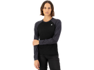 TARN Damen-Merino-Langarmshirt / black/9 iron / S