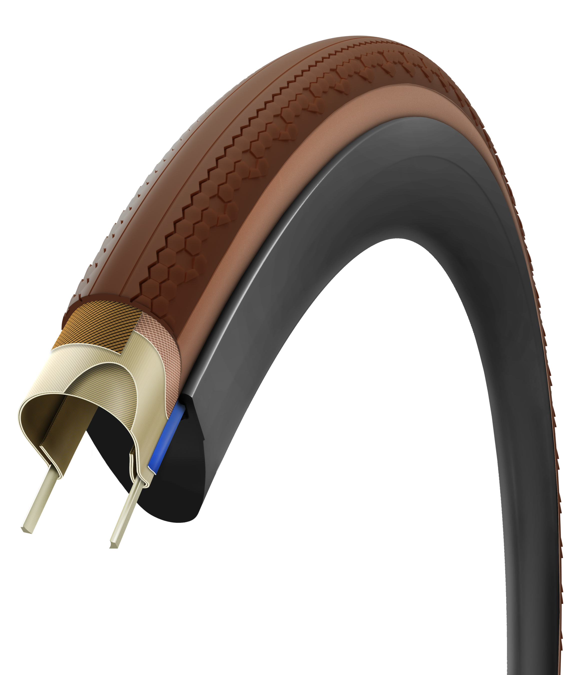 Pneu Terreno Pro T10 Hardpack / natural brown / 700x35c, 35-622