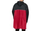 VALERO Unisex-Regenponcho / red/black / M