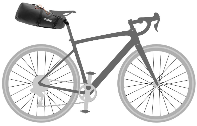 SEAT-PACK QR Satteltasche / black matt / 13