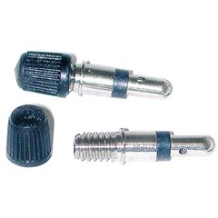 DUNLOP-VENTILKOPF (2 Stk.) / silber