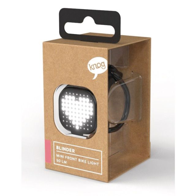 BLINDER MINI LOVE Frontlicht / black / 50 Lumen, micro USB