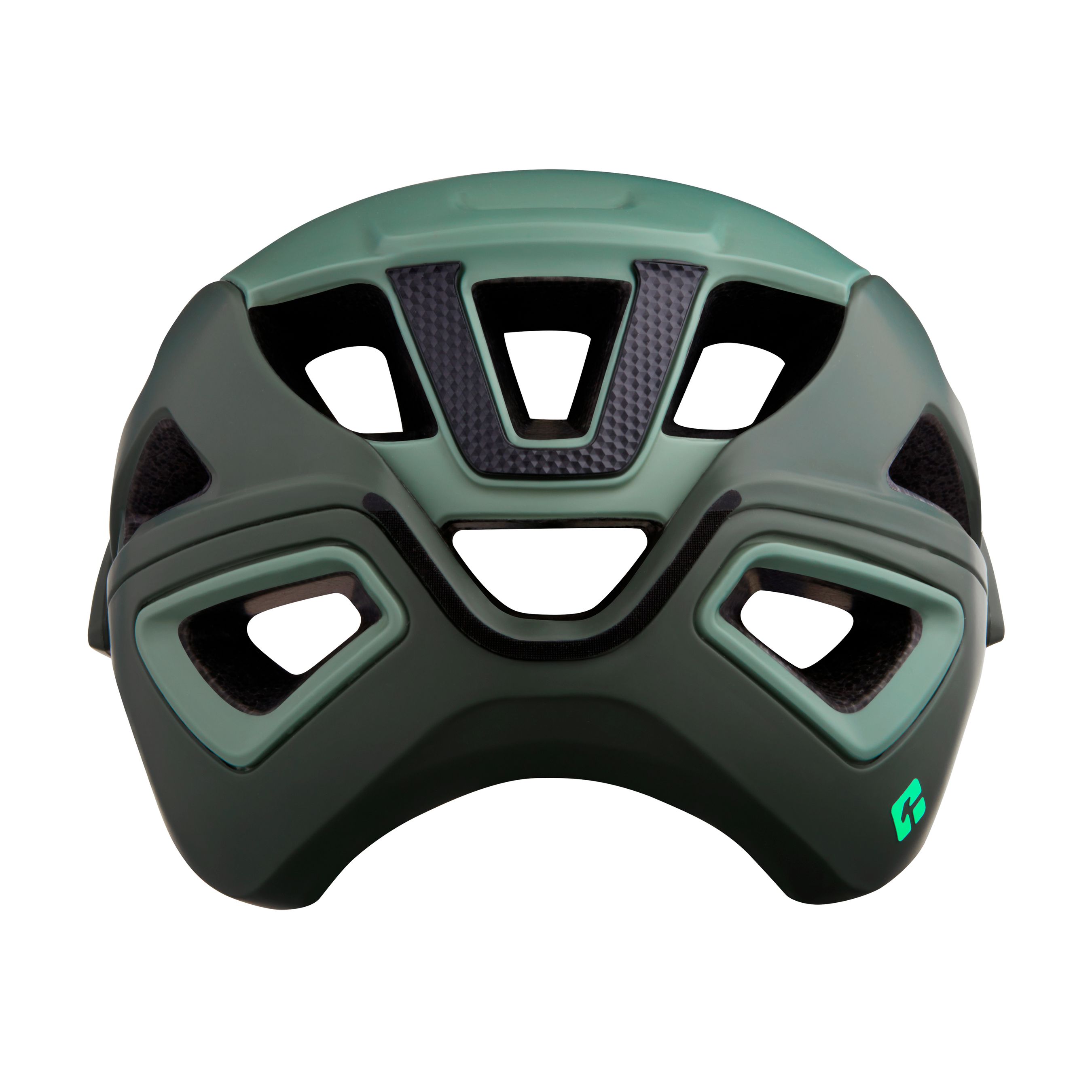LAZER Unisex MTB Jackal KinetiCore Helm / matte dark green / M