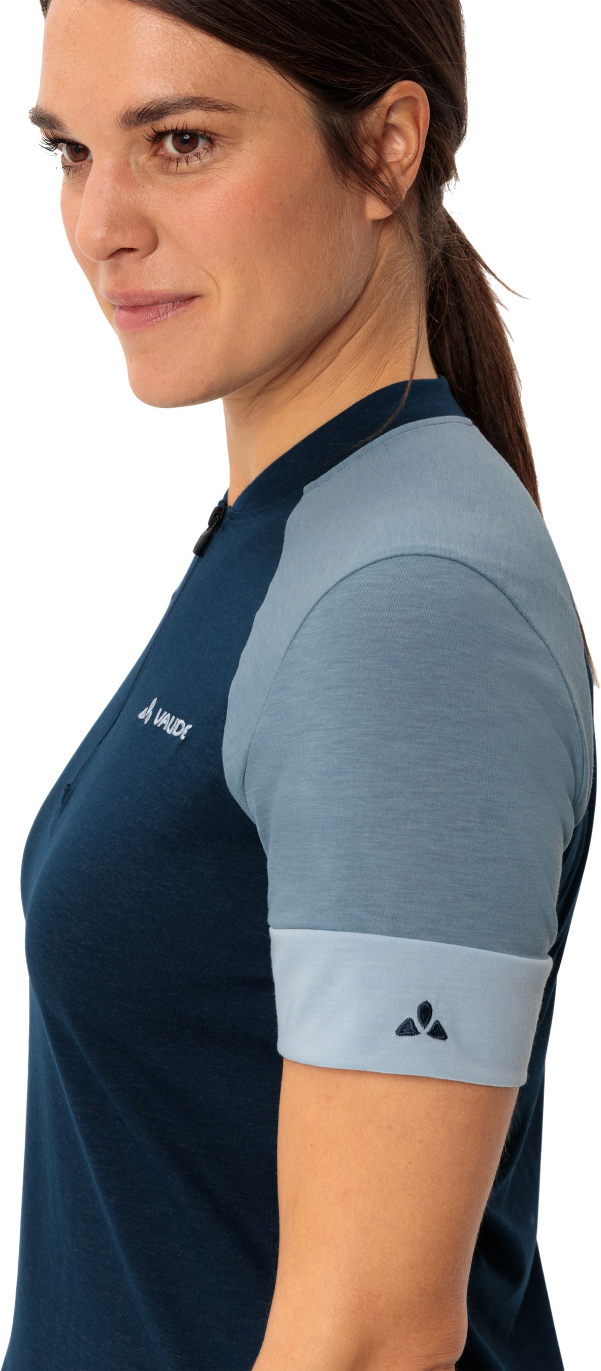 ALTISSIMO Q Damen-Kurzarmtrikot / dark sea/nordic blue / 38