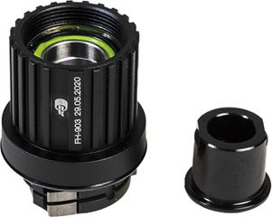 Shimano Micro Spline Alu Freilaufkörper / schwarz / 12 mm, 148 mm