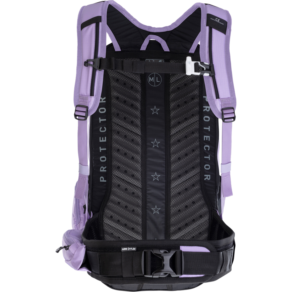 FR TRAIL E-RIDE Protektorenrucksack, 22 L / purple rose / M/L