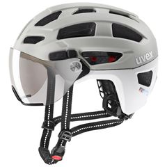 FINALE VISOR Velohelm / sand white / 52-57cm