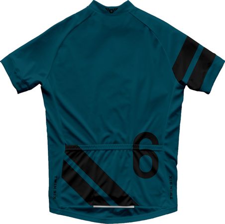 THE DELUXE Herren-Kurzarmtrikot / blue / XL