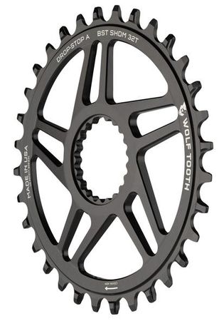 KETTENBLATT SHIMANO Direct Mount, 12fach / schwarz / 30 Zähne