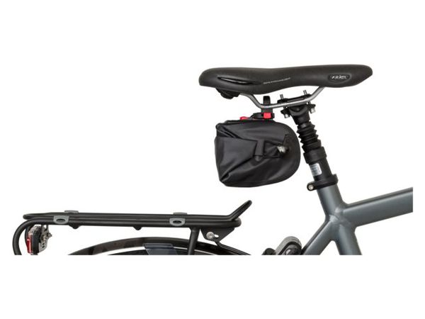 SHELTER Saddlebag Klickfix black / black