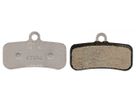 D03S-RX 4-Kolben-Bremsbelag / Resin/Trägerplatte Stahl / silber