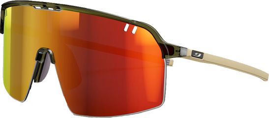 INTENSITY Sportbrille / grün army/beige matt