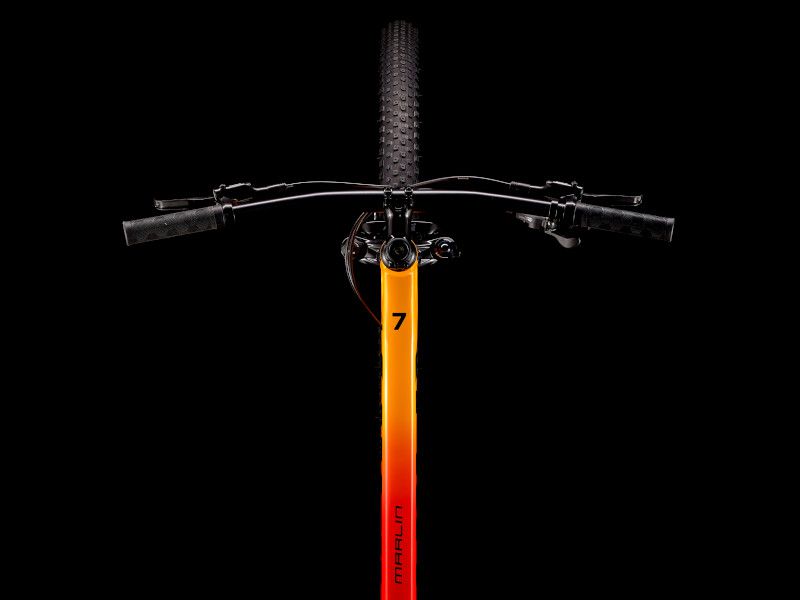 MARLIN 7 GEN 2 MTB Hardtail / marigold to radioactive red fade / XL