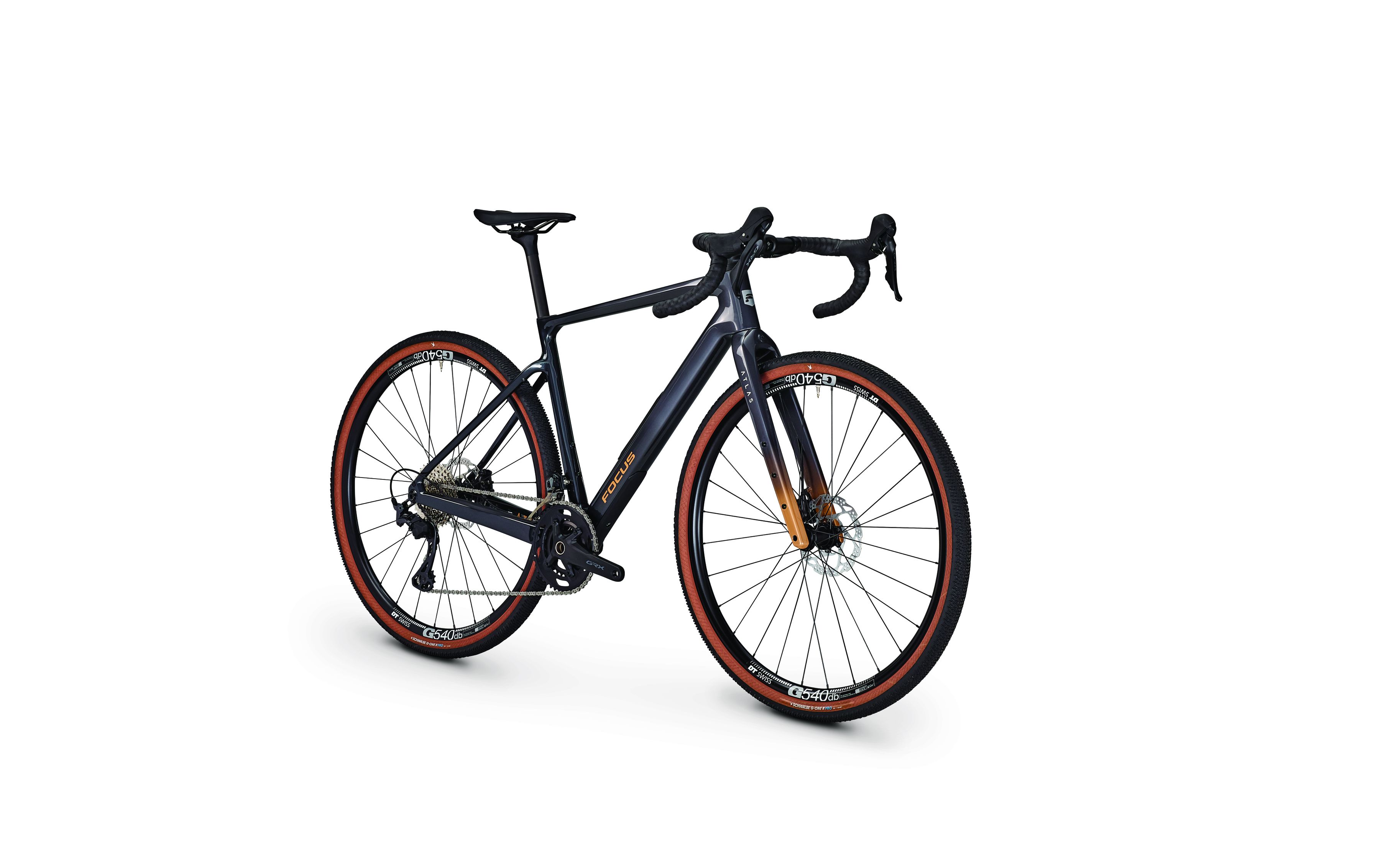 ATLAS 8.7 Gravelbike / Steelgrey/Diamondblack / L