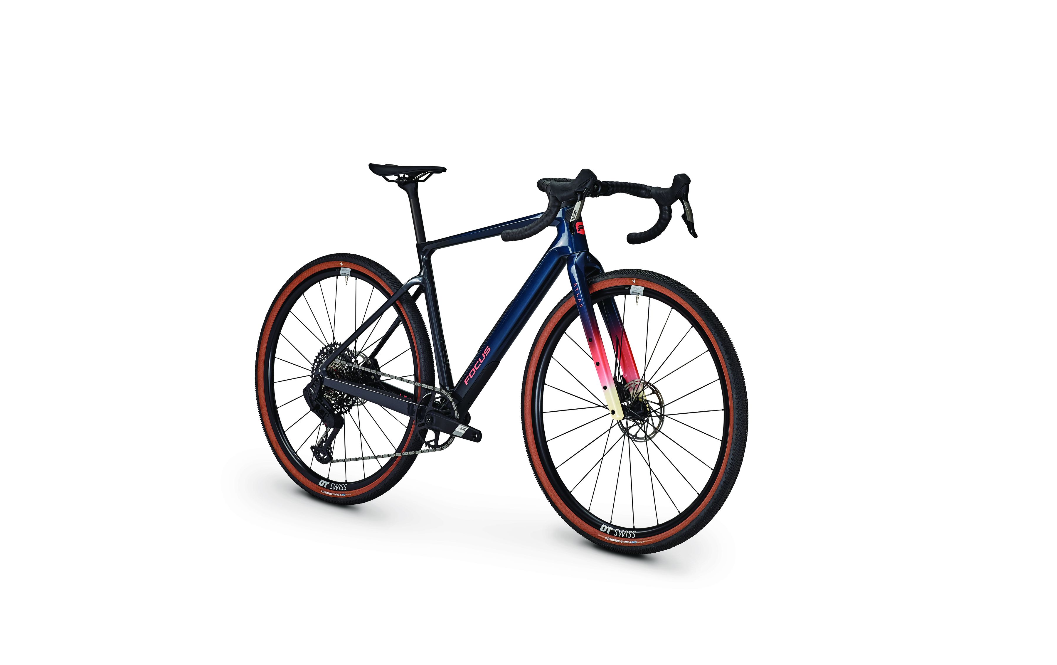 ATLAS 8.8 Gravelbike / Azurblue/Diamondblack / M