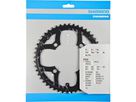 DEORE M590 4-arm-Kettenblätter / schwarz / 48 Zähne, für Hosenschutz, 104 mm