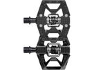 Double Shot 3 Pedal mit Pins / schwarz