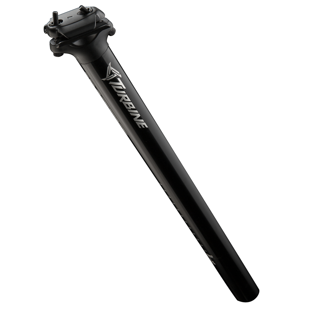 Turbine Seatpost Zero Offset 400 / black / 30.9mm