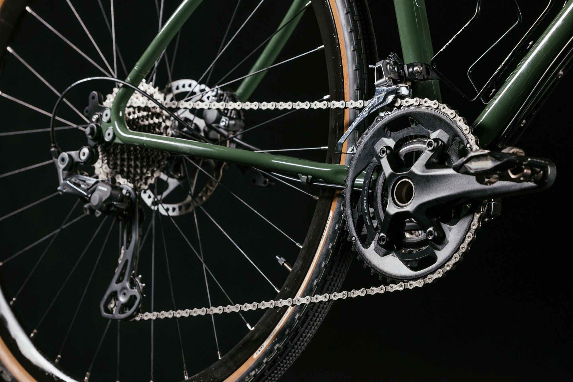 CUMPAN GIOVEN Gravelbike / kieferngrün / XL