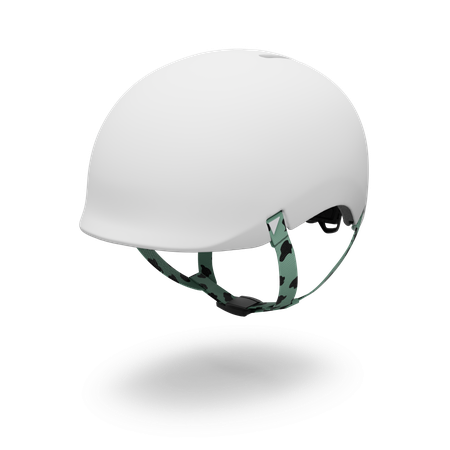 HOXTON MIPS Velohelm / matte white / M 55-59