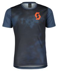 JR TRAIL VERTIC 20 Kinder-Bikeshirt / dark blue/metal blue / 152